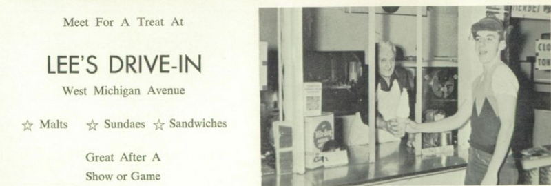 Lees Drive-In - 1957 (newer photo)